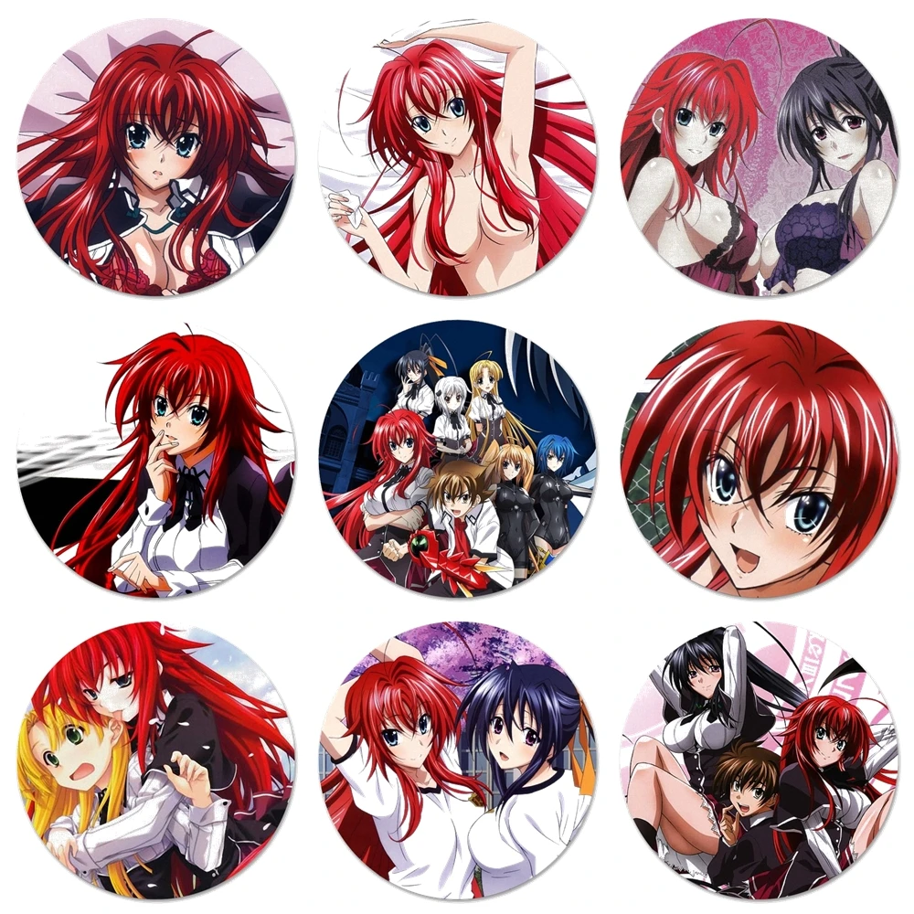 Значки Akeno Rias Gremory для старшей школы Dxd значки металлические детей | Дом и сад