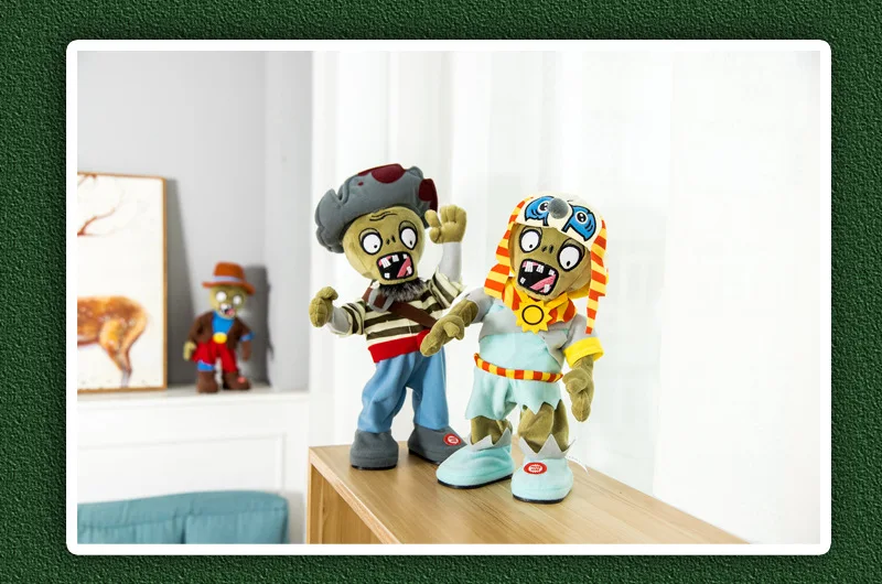 Детские любимые Plantse vs Zombiese пение и танцы Музыкальные Роботы электрические Sttufed мягкие игрушки для детей подарок к Рождеству