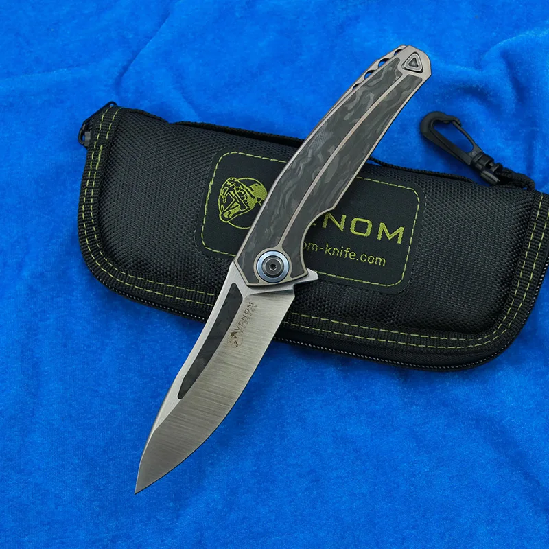 Новый стальной складной карманный нож VENOM Kestrel M390 для повседневного