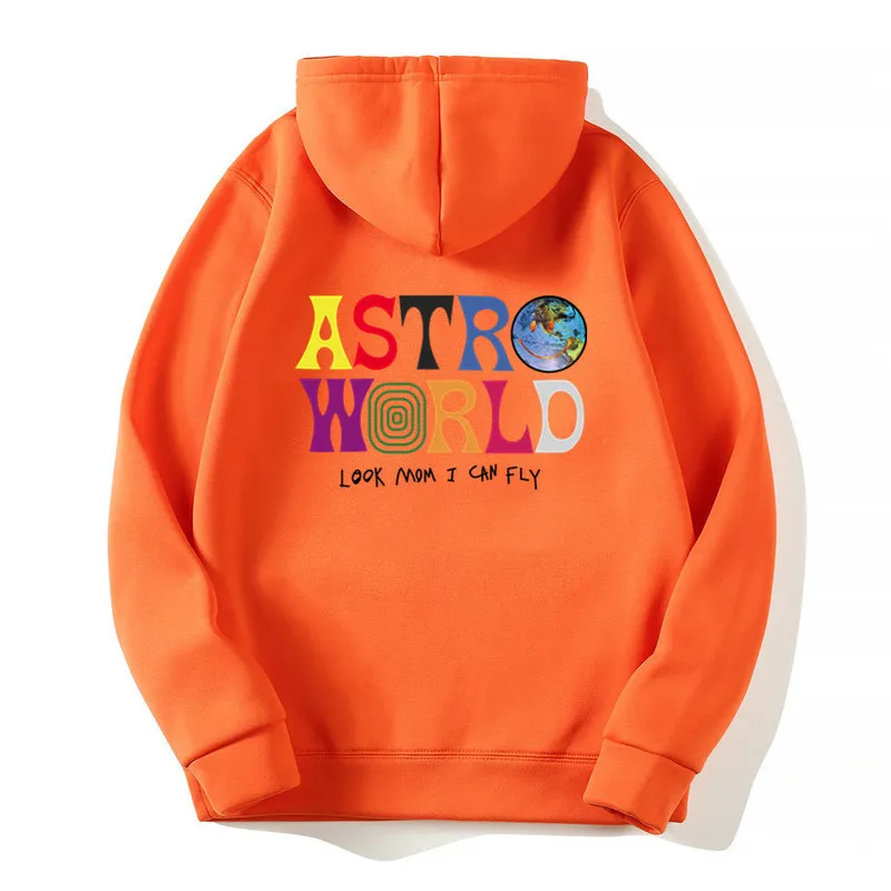 Толстовка ASTROWORLD Look Mom I Can Fly толстовка с принтом Тревиса Скотта астромира 2020