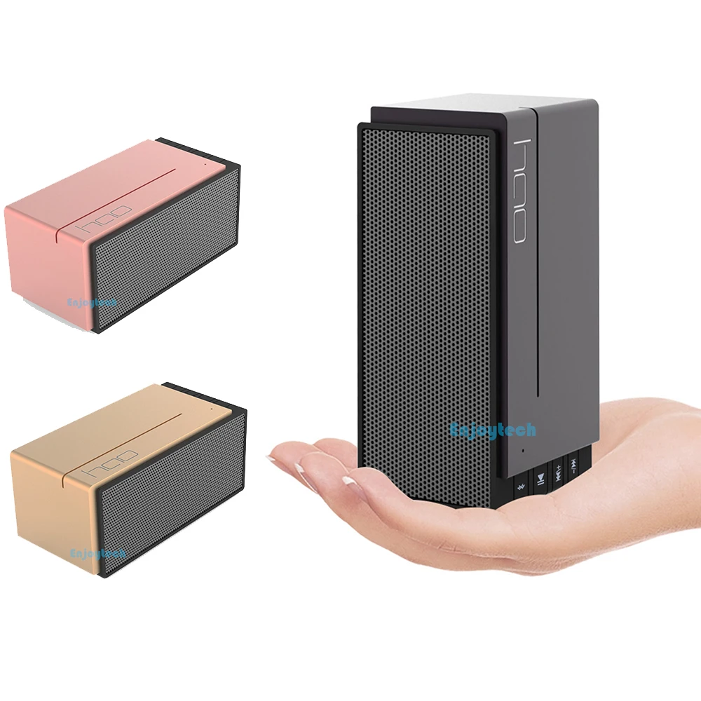 New Metal Mini Wireless Bluetooth Speaker Subwoofer for iPhone Samsung Huawei Xiaomi Android Smartphones | Электроника