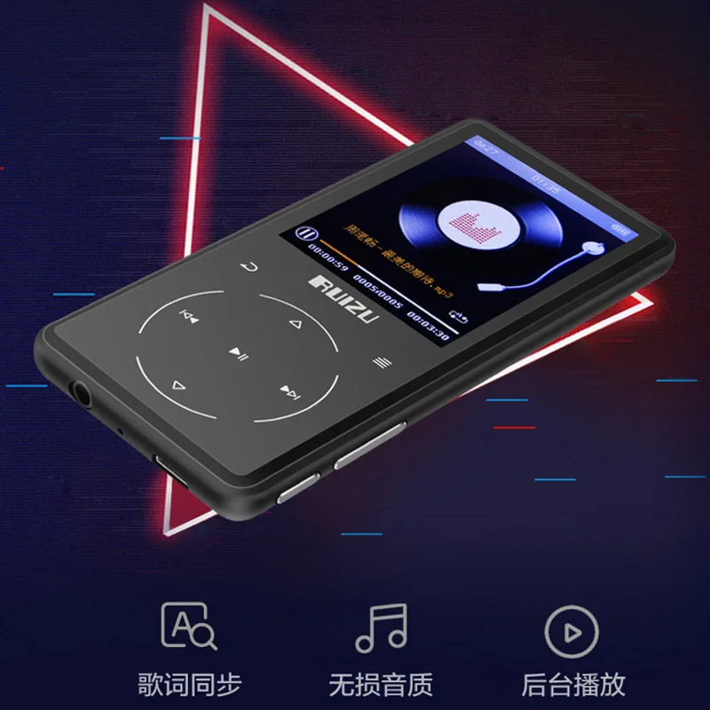 Оригинальный Новый Bluetooth MP3 плеер без потерь HiFi портативный аудио 8 ГБ с динамиком