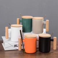 380ml creative ceramic teacup porcelain tea cup ceramic coffee cup classic mugs coffee cup tea set personalized drinkware