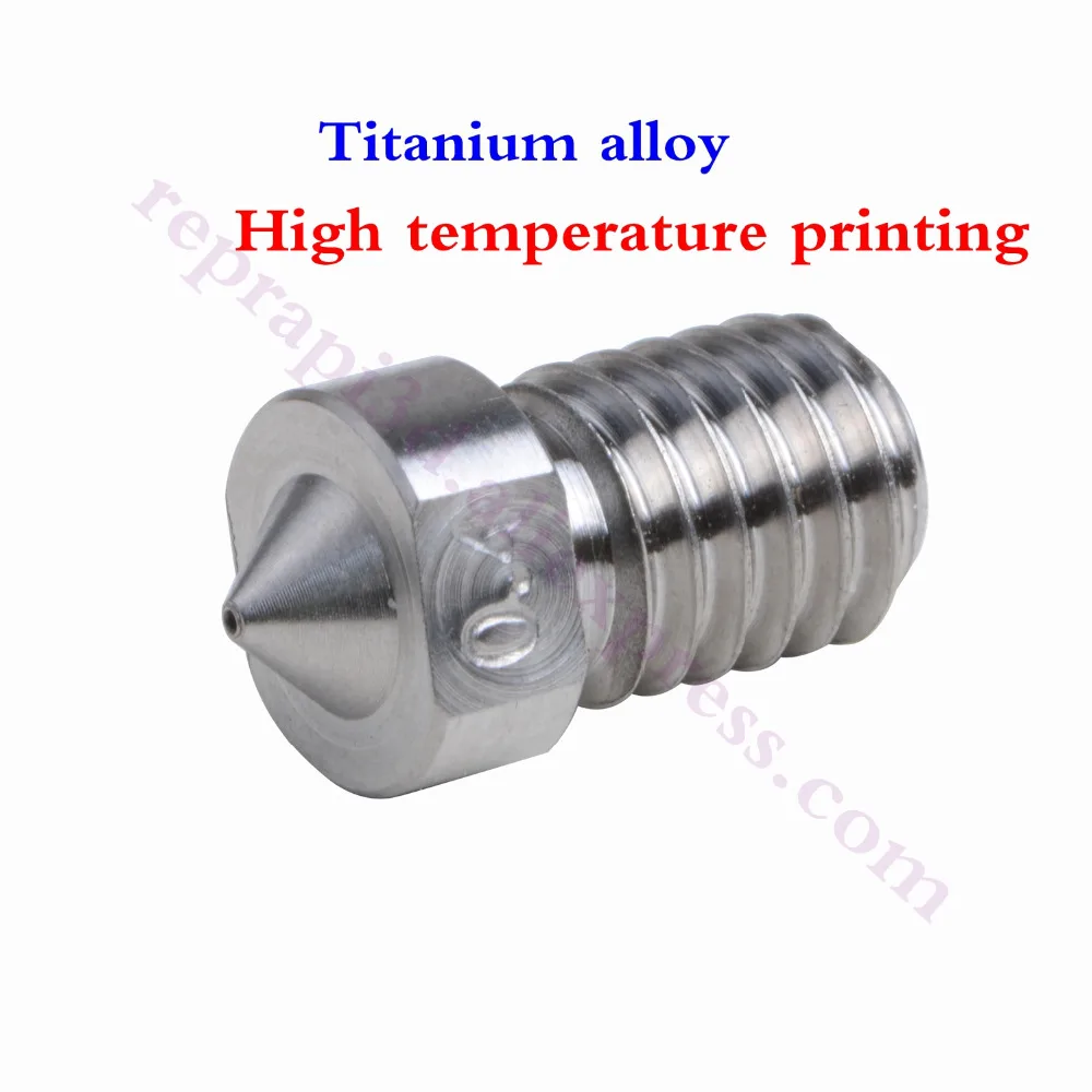 3 комплекта высокотемпературная печатающая головка титановый сплав V6 насадки +
