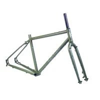 700c26 mtbroad bike crmo cruiser touring bicycle chromoly frame for long distance bikepacking travel disc brake frameset