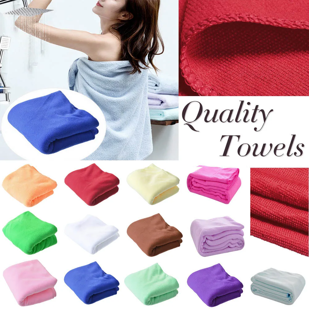 1 шт. быстросохнущее Впитывающее банное полотенце из нано микрофибры s образные