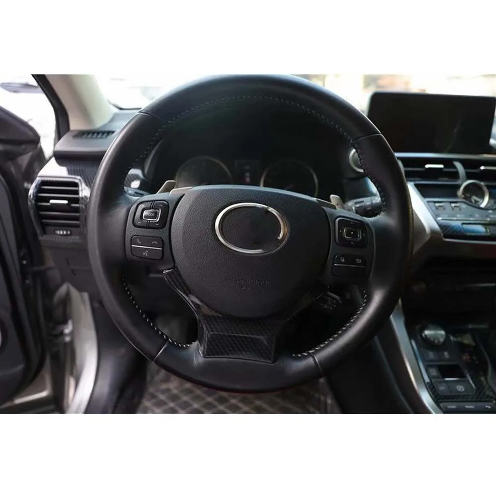 Декоративная полоса на руль автомобиля наклейка отделка для Lexus NX 2015-2019 аксессуар