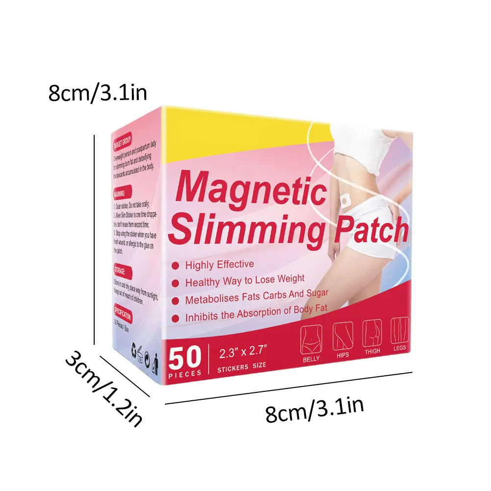

Slimming Patch Abdominal Belly Slim Patch Abdomen Slimming Fat Burning Weight Loss Sticker For Shaping Waist Abdomen 50PCS