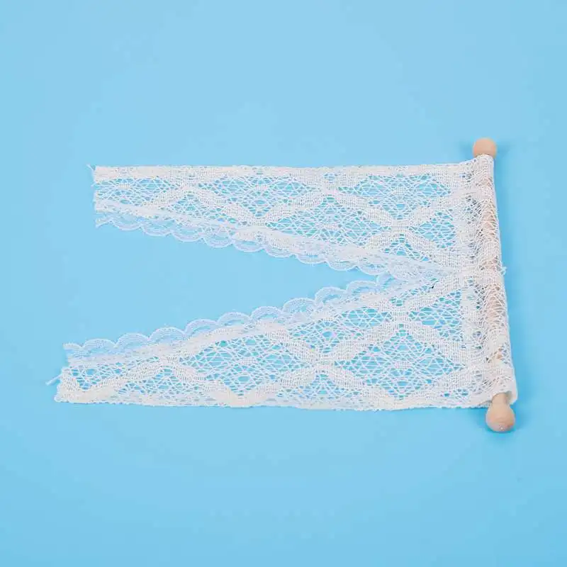 Кукольный домик занавески миниатюрная мебель аксессуары для окна балдахин со