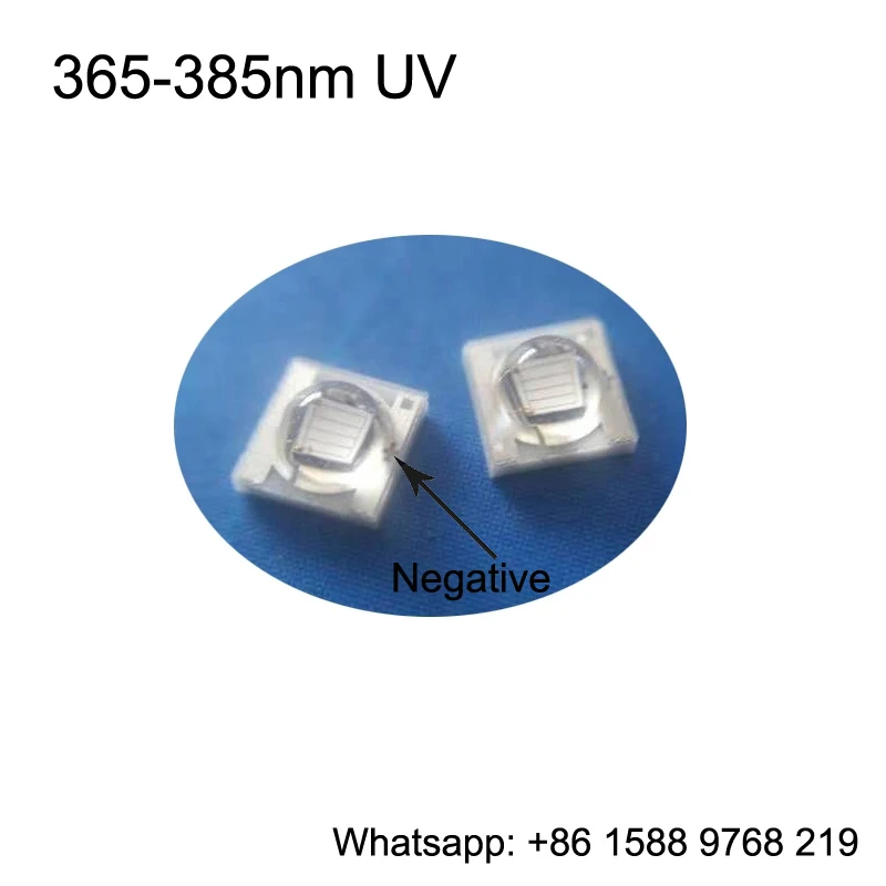 10 шт. UV светильник светодиодный 365 385nm 3535 SMD 3V 300ma для Светодиодный вспышка