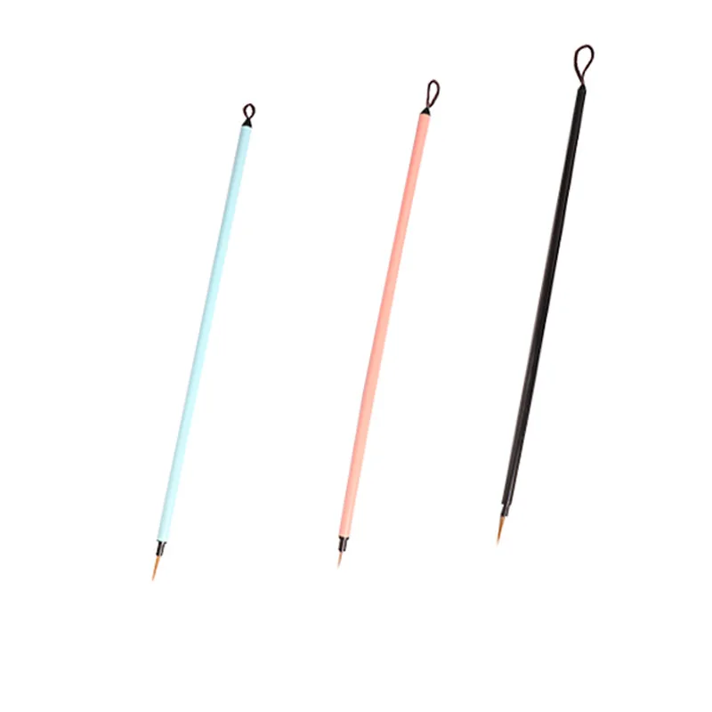 Очень тонкая цветная ручка с крючками из 3 частей акварельная гуашь масляная