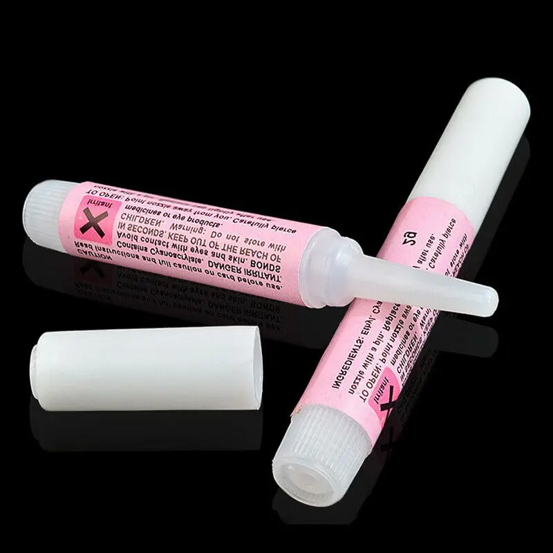 Быстросохнущий мини-клей для ногтей 10 шт./компл. клей нейл-арта декоративных