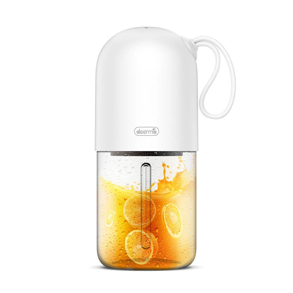 Xiaomi Deerma 300ml Портативный Lemon Соковыжималка Блендер мини форма капсулы