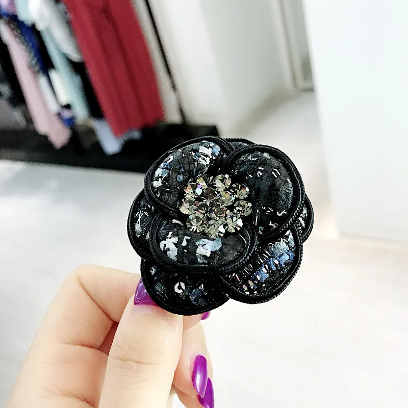 Я Remiel High end в Корейском стиле Чешские стразы цветок брошь на шпильке для искусства