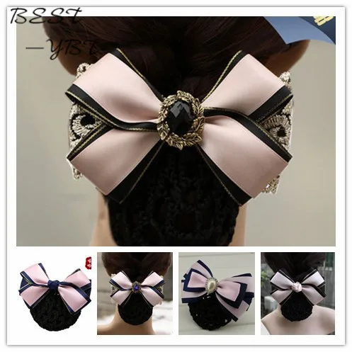 Фирменная лента заколка для волос заколка-Пряжка головной убор Женские