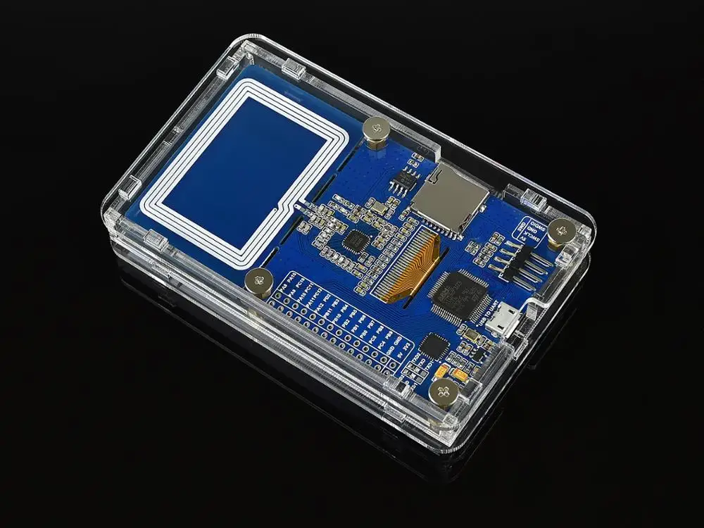 Плата NFC ST25R3911B поддерживает несколько протоколов контроллер STM32F103R oled дисплей для