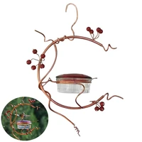 red berries best hummingbird feeder for outdoors tree iron hanging food water storage box small birds feeder cage