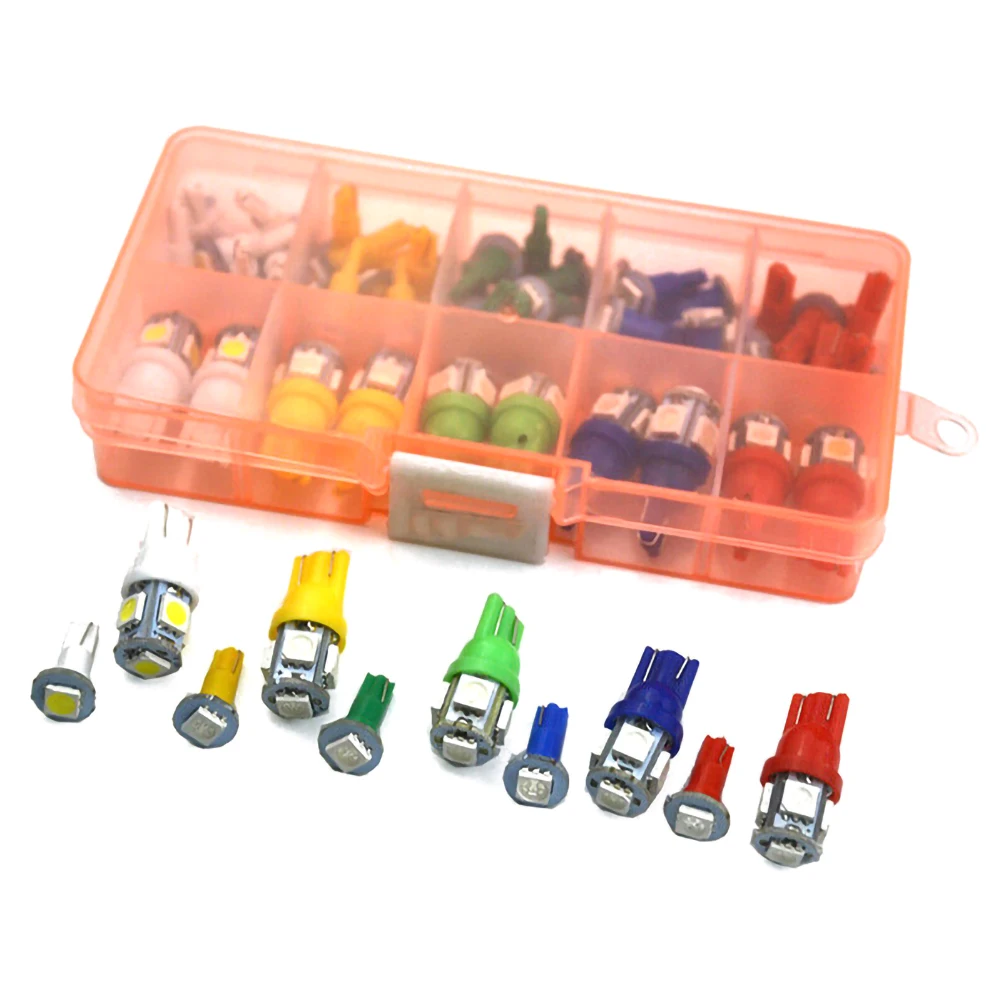 70 шт./компл. автомобиль T5 + T10 Светодиодная приборная панель Cluster штепсельная вилка