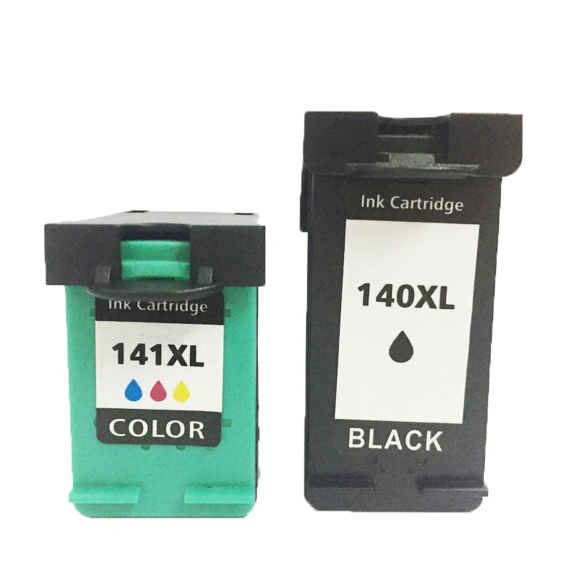 

einkshop Printer ink cartridge compatible for 140 141 xl for hp 140 141 photosmart c453 c4583 c4483 c5media d5363 d4263
