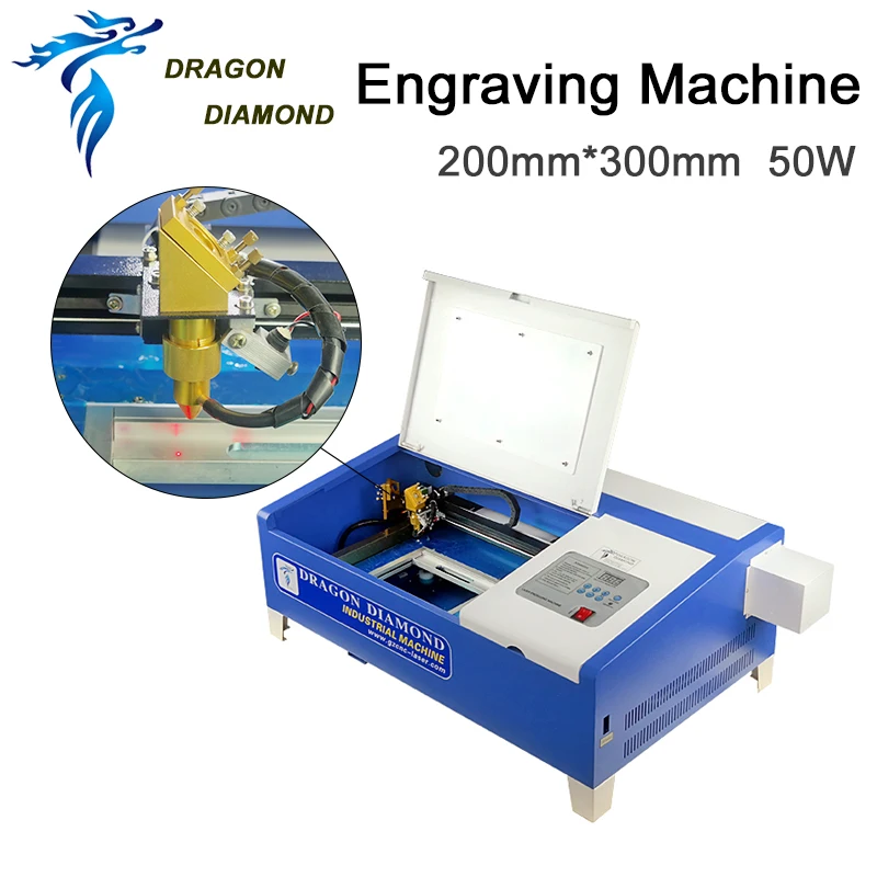 

DRAGON DIAMOND 40 Вт 50 Вт CO2 станок для лазерной гравировки LZ-M40B