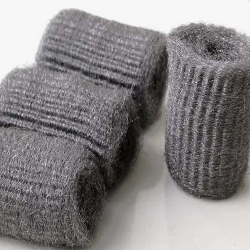 Губка металлическая сетка супер моющее средство кухонный стальной шерстяной