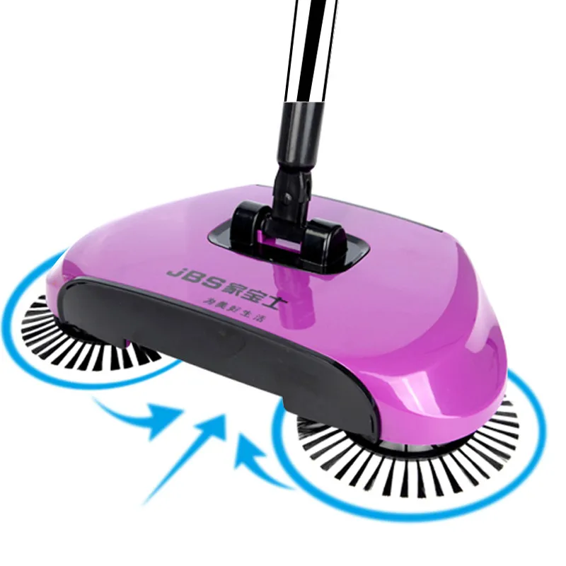 

Home Vacuum Cleaner Hand Push Sweeper Cleaning Floor Tools Hand Push Sweeper Broom Aspirador Household Merchandises DF50HPS