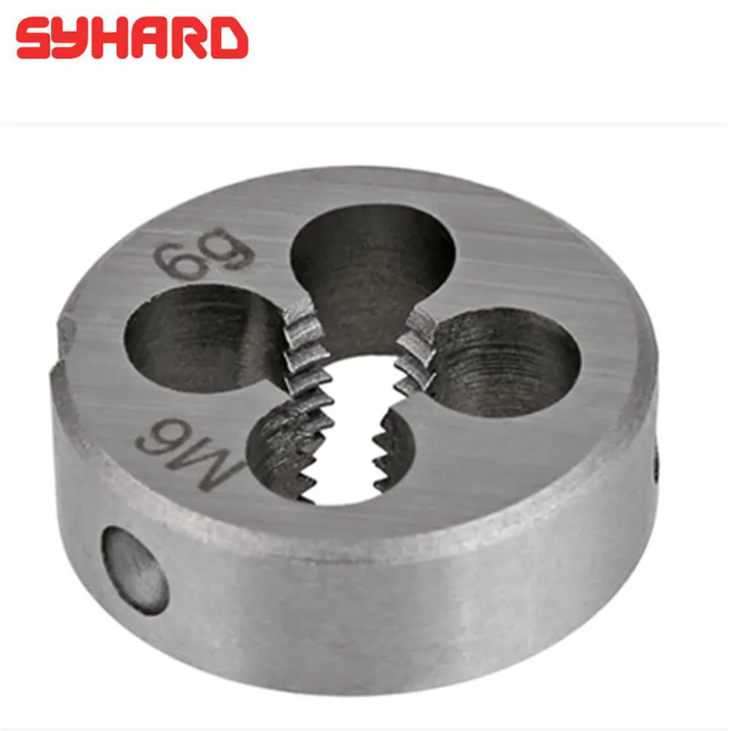 Высокое качество левая ручка Круглый резьбовой штамп M2/M3/M4/M5/M6/M8/M10 2 шт./лот|Фреза| |