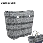 Новая сумка из искусственной кожи со змеиным узором, внутренняя отделка на молнии, карман, подкладка, водонепроницаемая вставка для большой классической мини-сумки Obag EVA O, женская сумочка