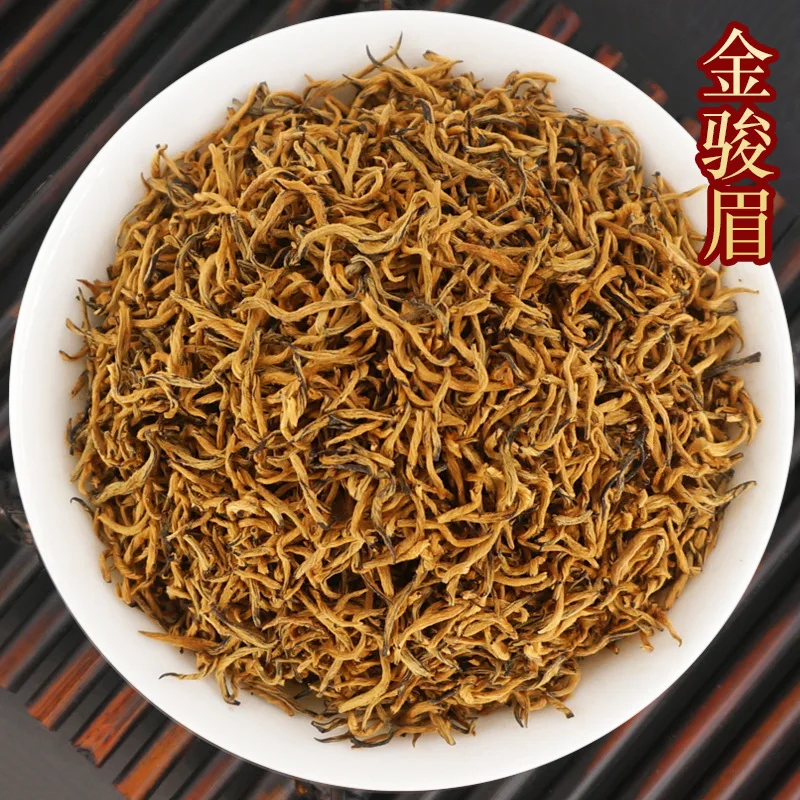 

2021 China Wuyi Jin Jun Mei Black Tea 250g Jinjunmei Black Tea Kim Chun Mei Red Tea for Weight Lose Health Care