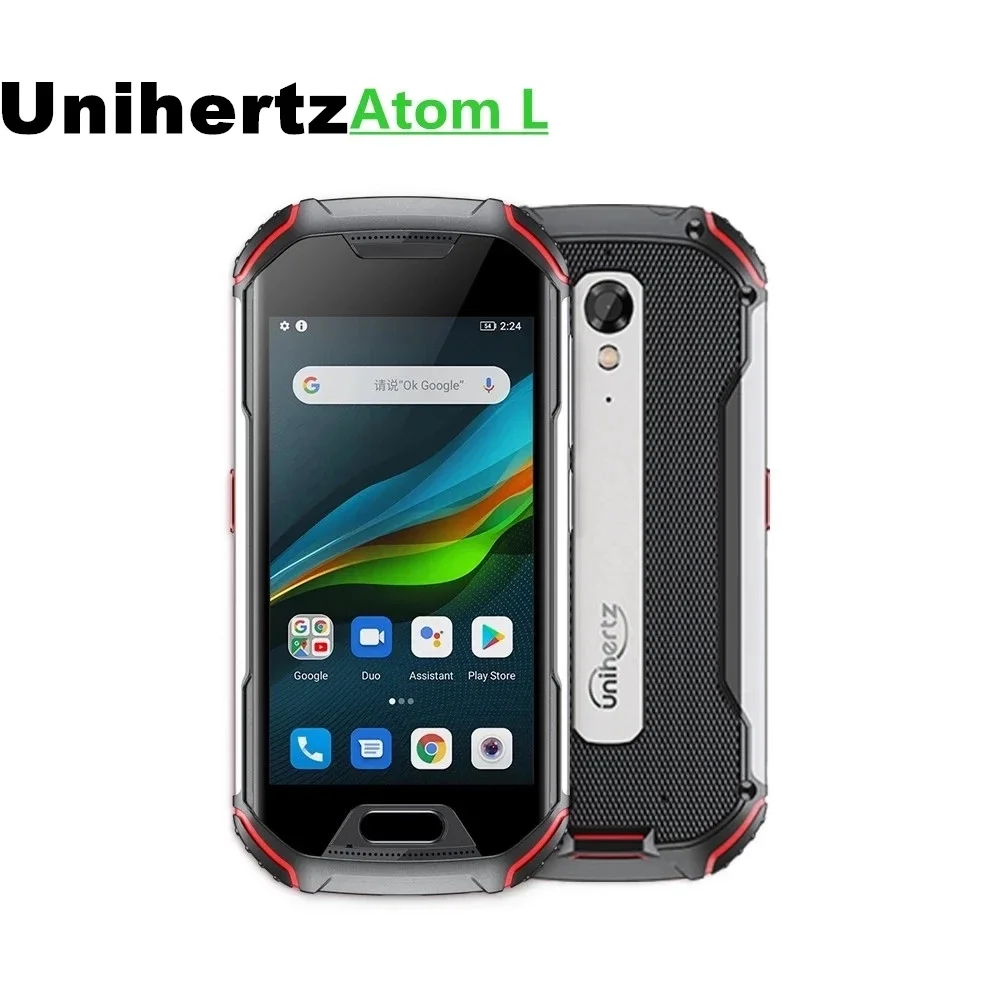 Orijinal Unihertz Atom L 6GB + 128GB IP68 su geçirmez sağlam kilidi açılmamış akıllı telefon Android 10 48MP 4300mAh NFC 4G LTE cep telefonu