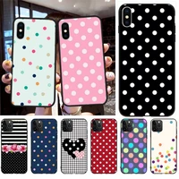 Polka Dots art Phone Case for iphone pro max pro MAX Plus 2020 case