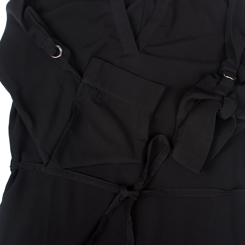 Женское шифоновое платье свободного покроя элегантное однотонное красное