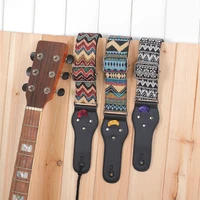guitar strap widen thicken folk custom eletric guitarra ukulele bass accessories parts bohemian national personalized acoustic