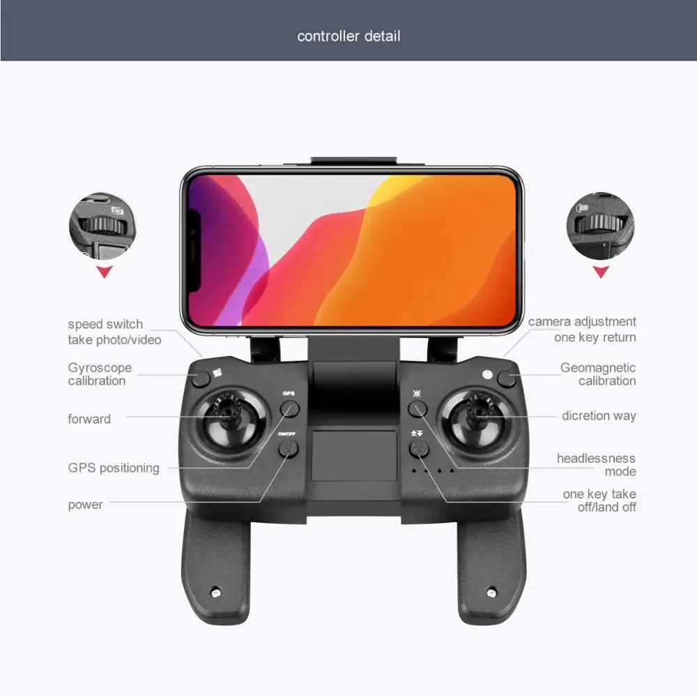 

LS25 GPS Drone 5G 6K HD Dual camera professional aerial photography WIFI FPV foldable Quadcopter brushless RC Dron toy