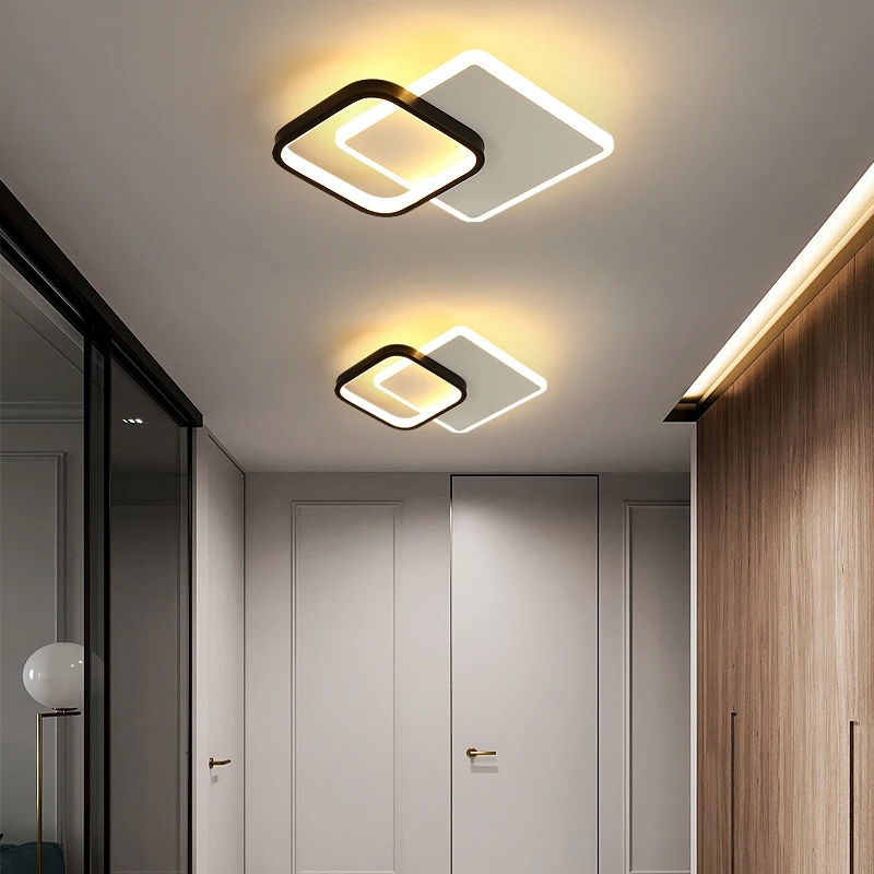 $18.12 Nordic LED Ceiling Lights for Corridor Aisle Balcony Indoor Lighting LED Ceiling Lamp for Bedroom Living Room Home Lighting 220V