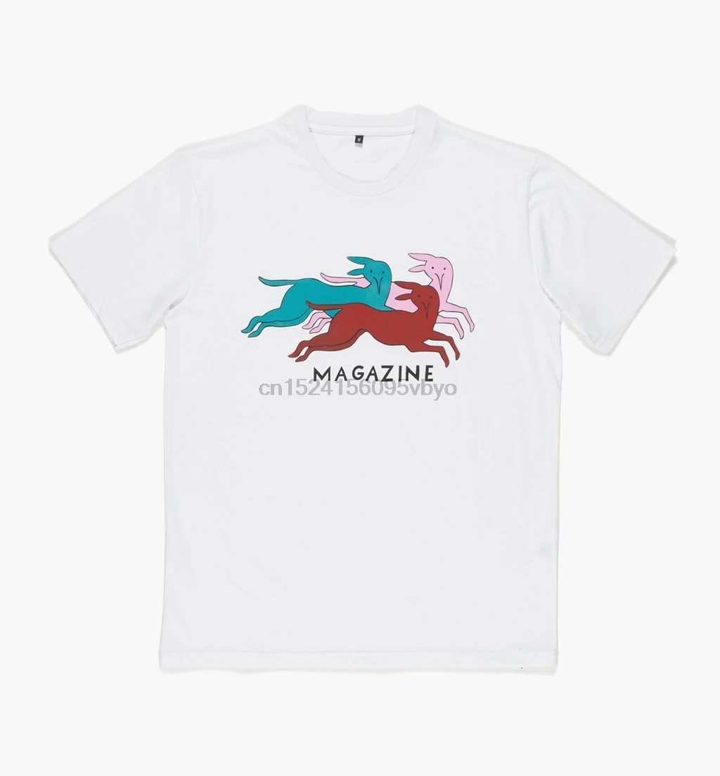 Parra Dog Magazine брендовая мужская футболка с коротким рукавом Модная хлопковая