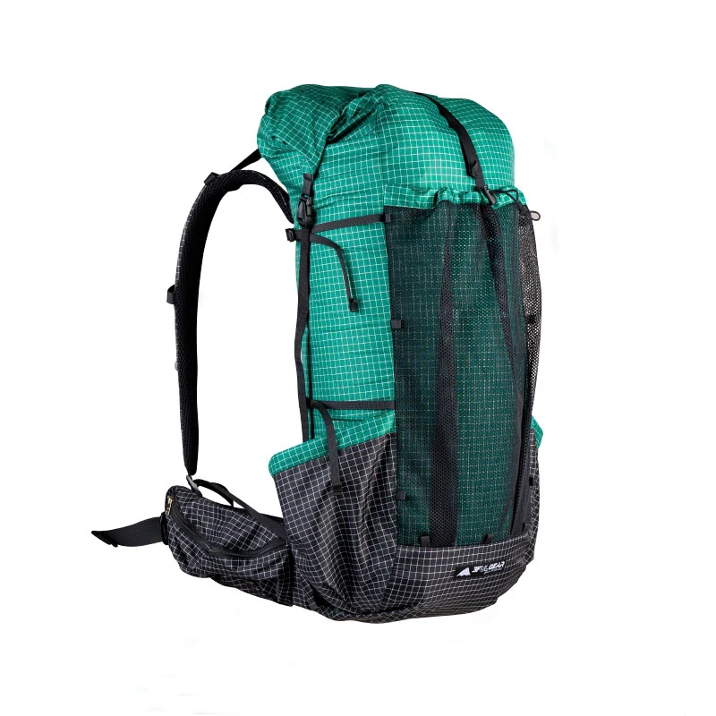 Ультралегкий рюкзак 3F UL GEAR Qidian Pro, водонепроницаемый дорожный рюкзак для кемпинга, легкий для отдыха на открытом воздухе, походов, 46 + 10 л