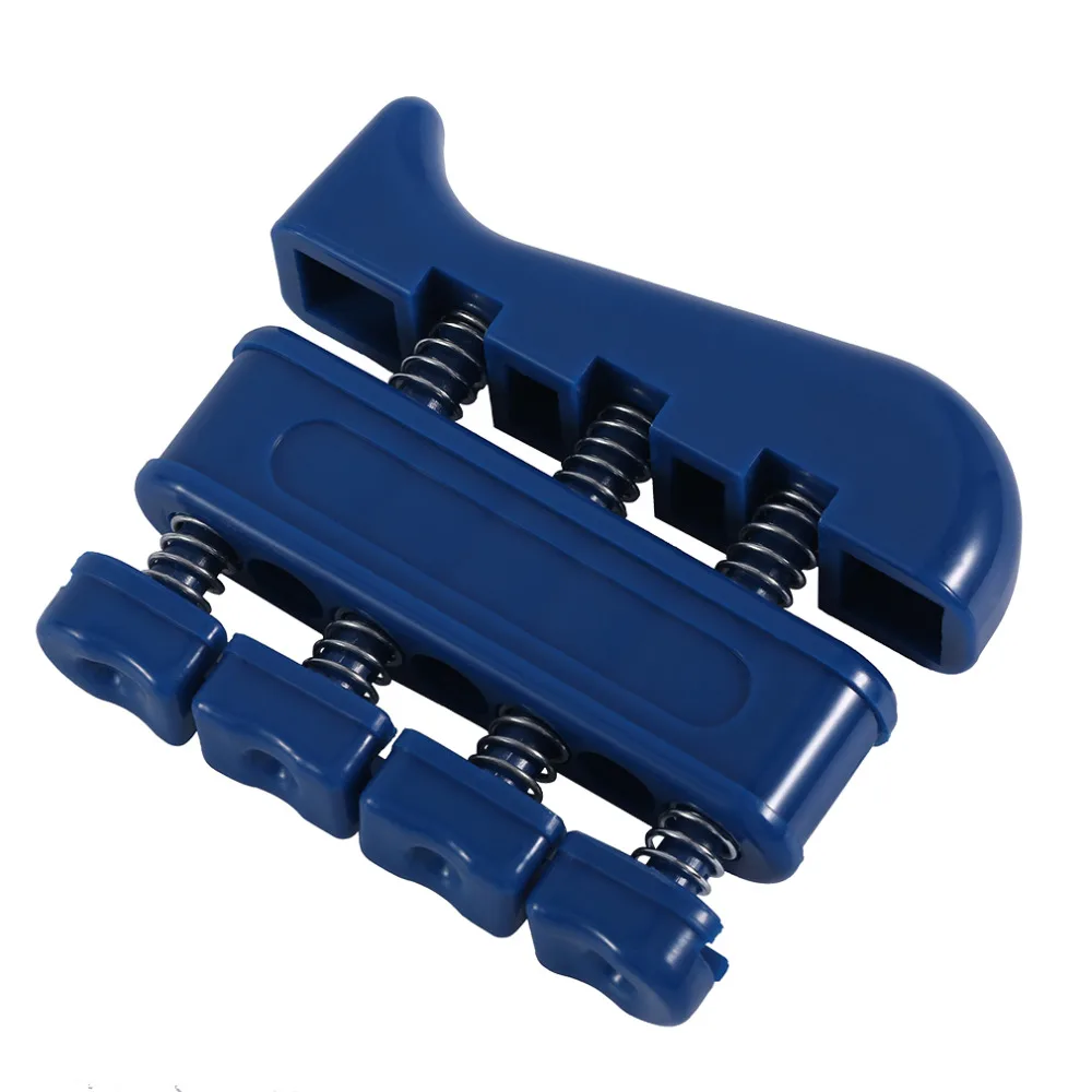 TSAI Adult Fingers Self Strength Exerciser Heavy Wrist Tension Extend Hand Master Trainning Fitness Equipment Blue Wholesale