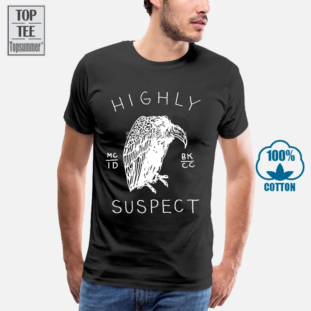 

Highly Suspect Logo Men'S Black T Shirt Tee Short Sleeve Gift New From Us