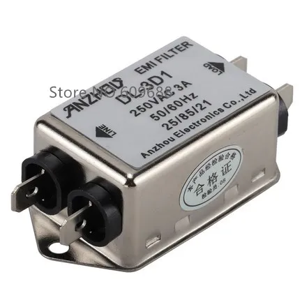 

EMI Power Filter DL-1D1 DL-2D1 DL-3D1 DL-6DB1 1A 2A 3A 6A