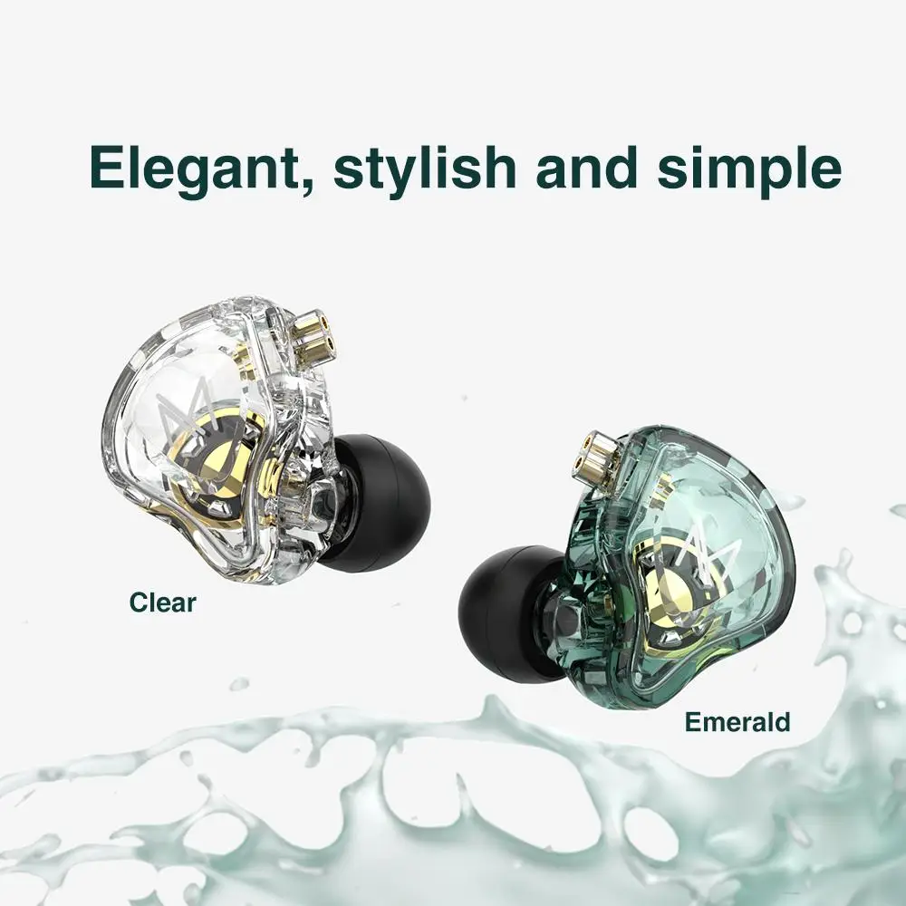 

New TRN MT1 In-ear HiFi 3.5mm Earphones Sound Quality Ear Hook Heavy Bass Wire Control Music Headset foe Xiaomi Huawei Iphone