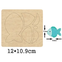 fish pendant earring wooden mold wood dies for diy leather cloth paper craft fit common die cutting machines on the market 2020