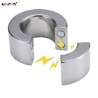 Магнитные Кольца для задержки эякуляции тяжелый металл кольцо для пениса для взрослых секс-игрушки интимные товары для мужчин пары