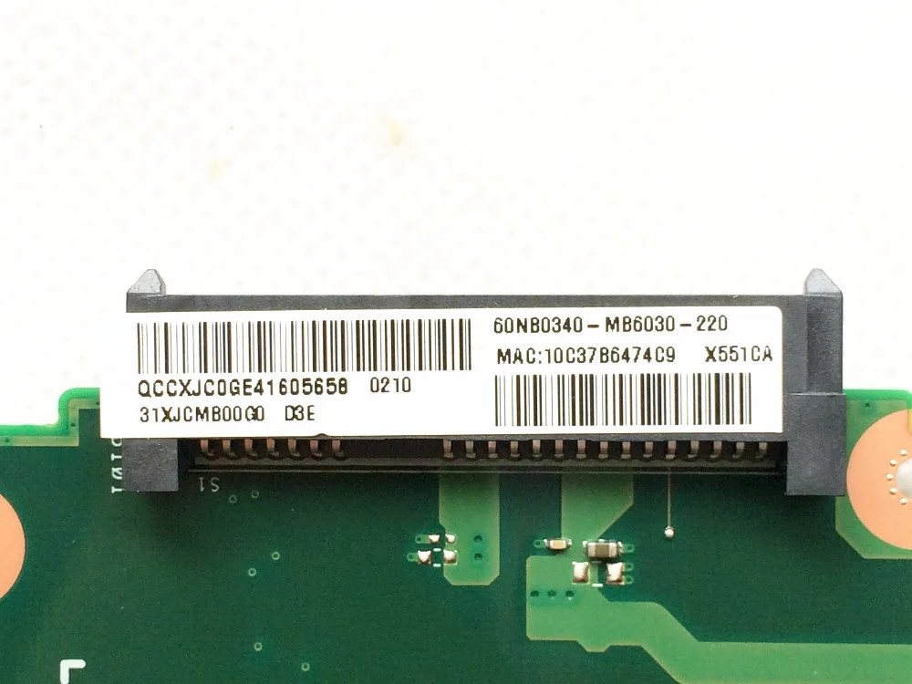 HoTecHon Genuine X551CA 4GB Motherboard w/ i3-3217u CPU - 60NB0340-MB6030 / 90NB0340-R00050 for ASUS laptop | Компьютеры и офис