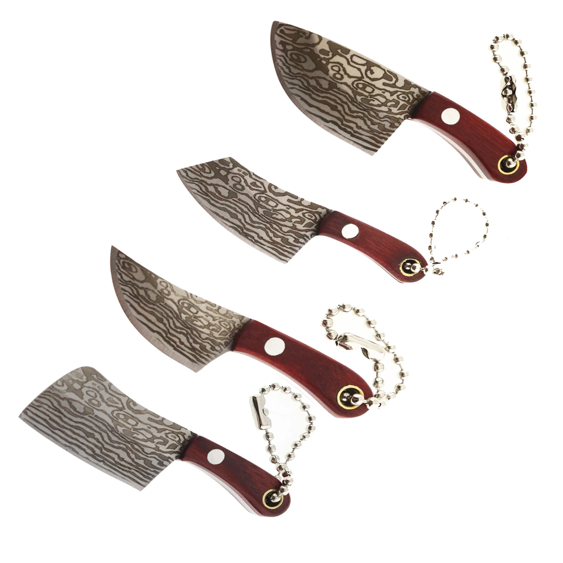 Мини-нож портативный карманный брелок распакованный конверт кухонный нож