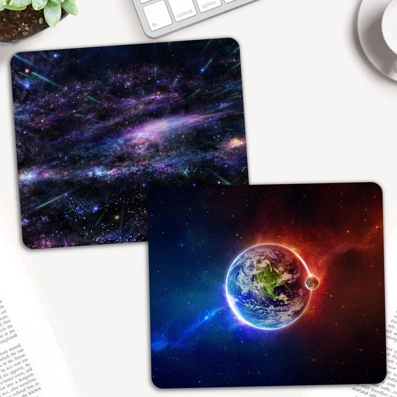 Вселенная космос планета небулазный коврик для мыши компьютерный новый