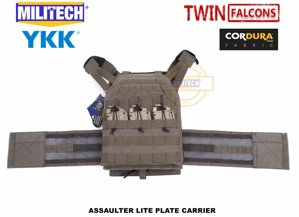 MILITECH TW twinfalcon ALPC нападение LITE тарелка тактический жилет изготовлен из 500D DELUSTERING