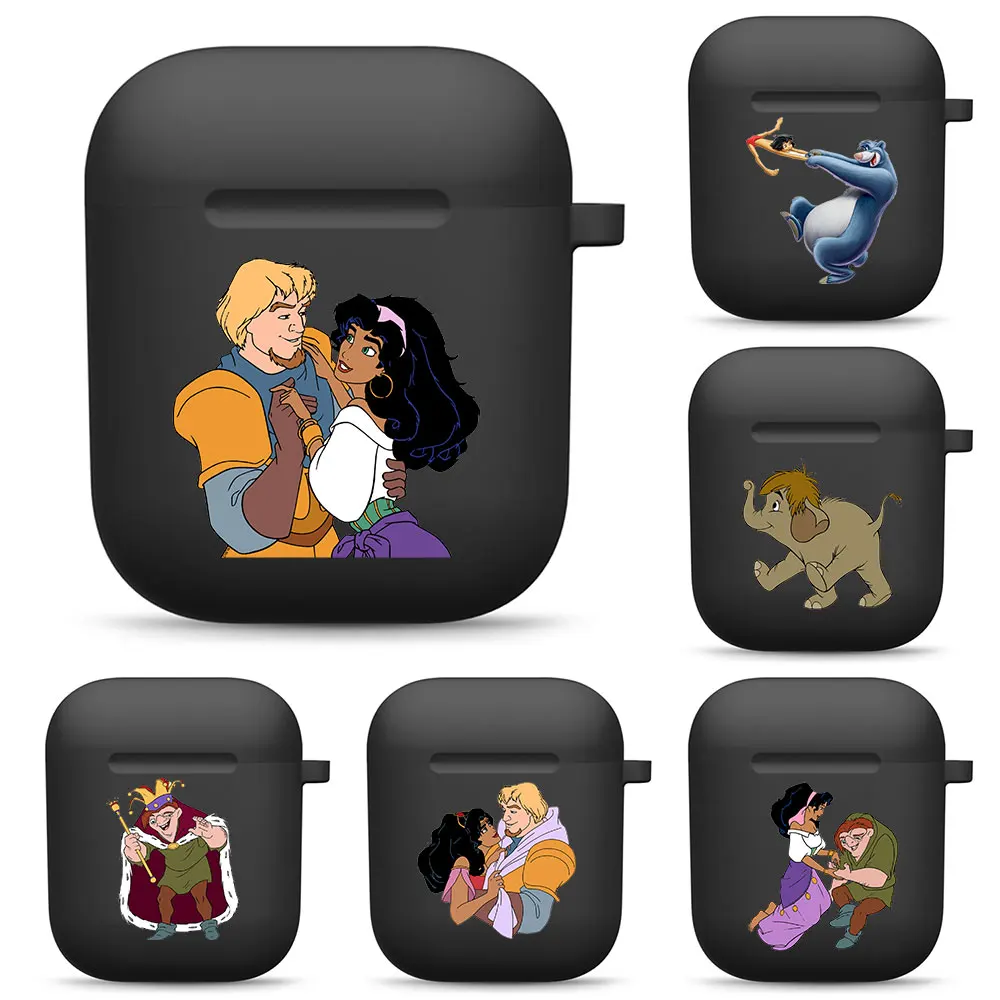

Disney The Hunchback of Notre Dame And The Jungle Book Silicone Case For Apple Airpods 1 Case Bluetooth Case for airpod 2 Bags