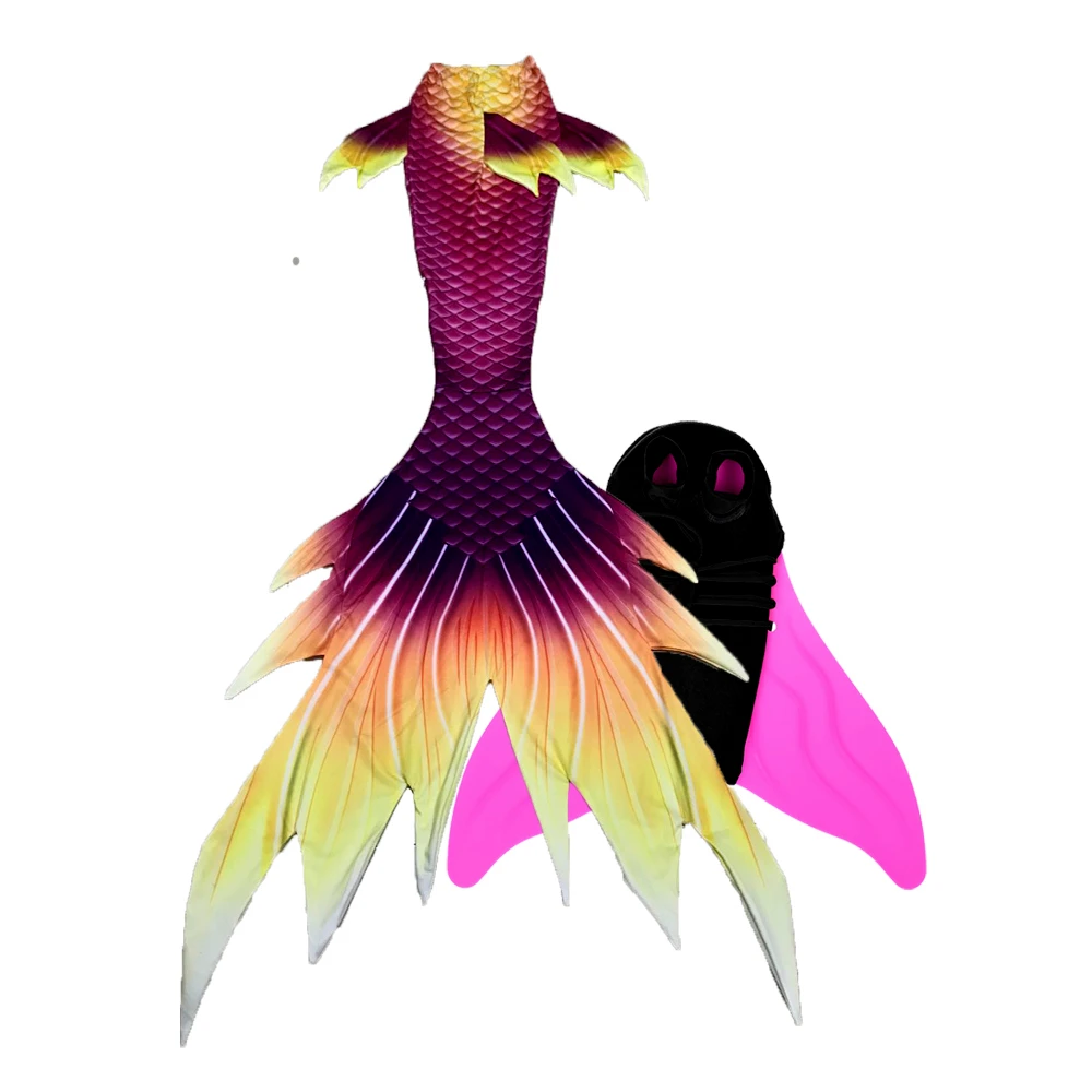 Женский роскошный хвост Русалочки для взрослых и детей моноласт косплея детский