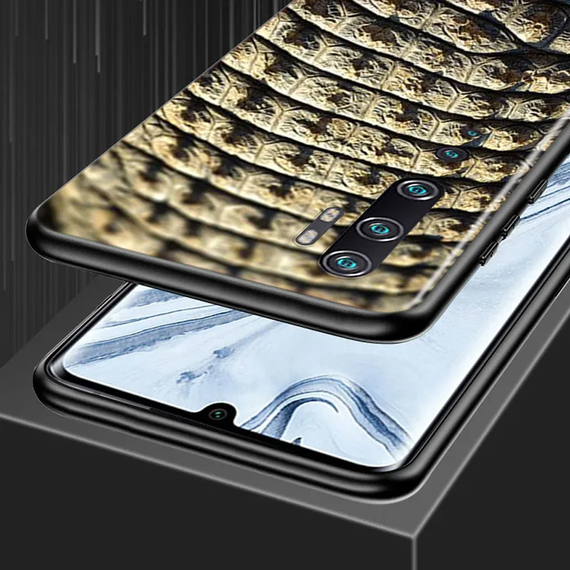 

Crocodile Skin Animal For Xiaomi Mi Note 10 Ultra 9T CC9 Poco X3 NFC M2 Pro 9 SE 8 6 5 A3 A2 A1 Lite Phone Case